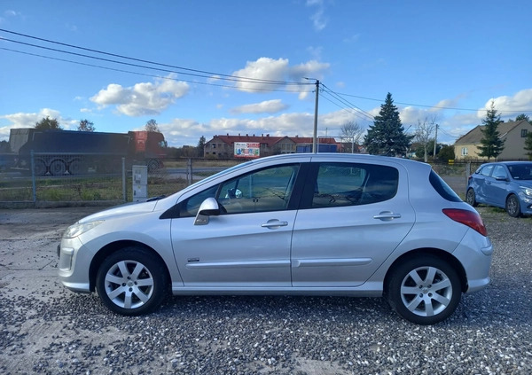 Peugeot 308 cena 10500 przebieg: 221205, rok produkcji 2009 z Zelów małe 92